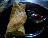 A picture of step 6 of Rava dosa...