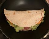 Pas rețetă Tortilla umplută 1 fotografie