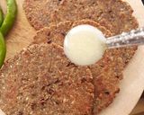 A picture of step 4 of Flax Seeds Oats Bhakhri.