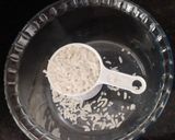 A picture of step 1 of Finger millet, Flattened rice cheela.