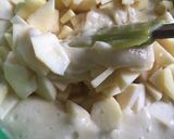 Foto del paso 3 de la receta Coca de manzana con arándanos y jengibre confitado