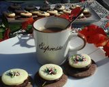 Teraszos linzer, csokis-nutellás krémmel, gluténmentesen recept fázis 6 fotója