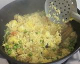 A picture of step 4 of Soya chunks veg pulav.