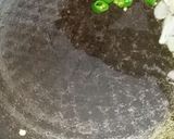 A picture of step 1 of Spinach Soup.