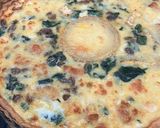 Foto del paso 19 de la receta: Quiche de espinacas y queso de cabra con uvas pasas, vegetariana