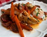 Foto del paso 8 de la receta: Solomillos de pollo en sartén de hierro fundido