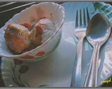 A picture of step 4 of Bread Dahi Vada.