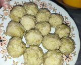 Foto langkah ke 2 dari resep Bola bola Ketan Matcha Kinca Duren.
