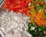वेजिटेबल मिक्स सूजी के अप्पे रेसिपी चरण 2 फोटो