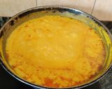 A picture of step 9 of Boondi ki Kadhi.