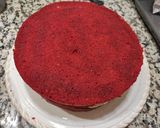 Φωτογραφία βήματος 12 της συνταγής "Red velvet cake με frosting λευκής σοκολάτας" ❤️🎀