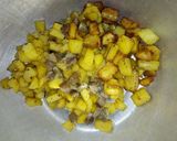 A picture of step 5 of Meaty plantain stuffed bell pepper.