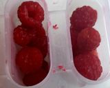 A picture of step 1 of My Raspberry Lollies.
