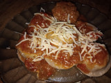 Sorrentinos de espinaca y ricota (masa de harina integral)