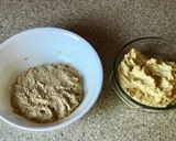 A picture of step 2 of Choclate nankhatai.