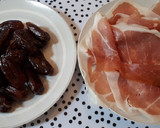 Foto del paso 1 de la receta: Empanada de jamón serrano, queso y dátiles