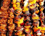 A picture of step 6 of Mike's Chicken Shish Kabobs.