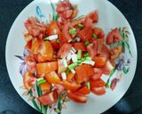 A picture of step 2 of Tomato chutney.