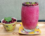 A picture of step 6 of Falsa Slush /Grewia slush💜.