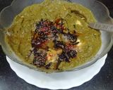 A picture of step 12 of Lahsuni Palak Paneer.