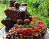 गव्हाच्या पिठाचा चाॅकलेट केक(Wheat Decadent Chocolate Cake Recipe In Marathi) रेसिपी स्टेप 8 फोटो 