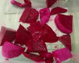 Foto langkah ke 1 dari resep Es Krim Buah Naga.
