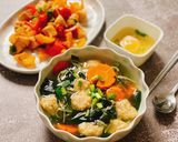 Hình bước làm 3 của món Canh tôm rong biển