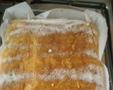 Foto del paso 5 de la receta: Torta de mandarina en licuadora con chips de chocolate