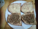 Minced meat sandwiches #breakfast