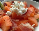 Foto del paso 4 de la receta Ensalada de melón con jamón