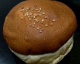A picture of step 2 of Cheesy Egg with Baked Bread Bowl.