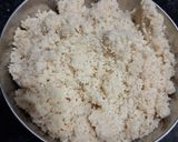 A picture of step 1 of Rajgira Farali Puri.