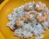 Foto langkah ke 9 dari resep Makanan AnakNasi Goreng Udang.