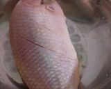 Hình bước làm 1 của món Cá điêu hồng chưng tương