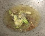 A picture of step 3 of Mandal oggarane (murmura upma).