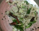 A picture of step 4 of Cabbage carrot thoran/ kerala style.