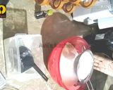 A picture of step 5 of Basc sponge for all tye of cakes.