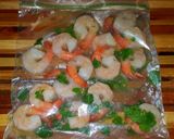 A picture of step 1 of Mike's Grilled Citrus Seafood Dinner.