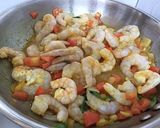 A picture of step 8 of Prawn & Mushroom Xacuti.