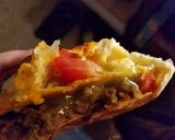 A picture of step 16 of Taco Wrap Supreme (crunchy).