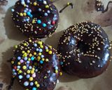 صورة لخطوة 1 من وصفة دونات الشوكولا🍩🍩