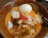 Foto langkah ke 3 dari resep Ketupat Sayur labu siam.