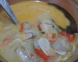 Foto langkah ke 7 dari resep Jamur merang masak santan.