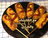 صورة لخطوة 5 من وصفة كورن دوغ الكوري corn dog