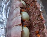 A picture of step 6 of Beef and Pork Meat Roll.