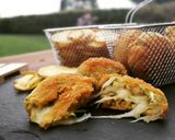 Foto del passaggio 7 della ricetta Polpette di zucchine con cuore filante