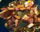 Foto del paso 7 de la receta: Wok de vegetales y pescado con arroz integral al natural