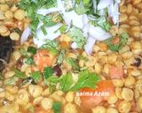 A picture of step 3 of Dal chana chat💕دال چنہ چاٹ💕.