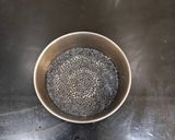 A picture of step 1 of Rose Drink With Sabja Seeds.