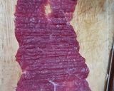 Hình bước làm 1 của món Bò bít tết Vũng Tàu